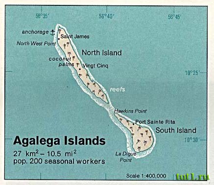 Остров Агалега