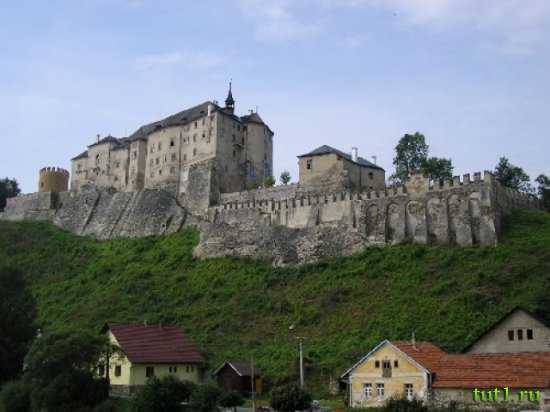 Замок Чески Штернберк в Чехии