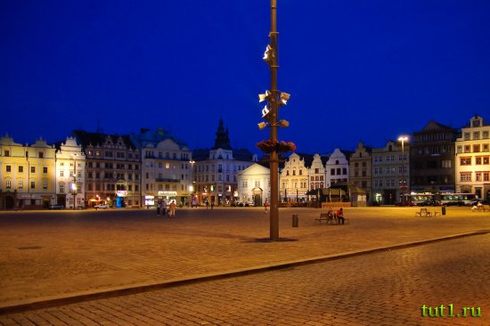 Площадь Республики - город Пльзень
