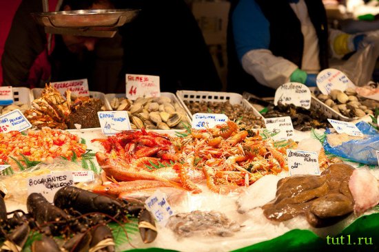 Барселона - рынок Бокерия