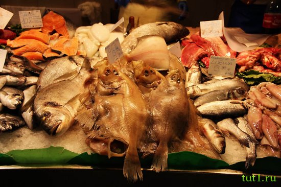 Барселона - рынок Бокерия