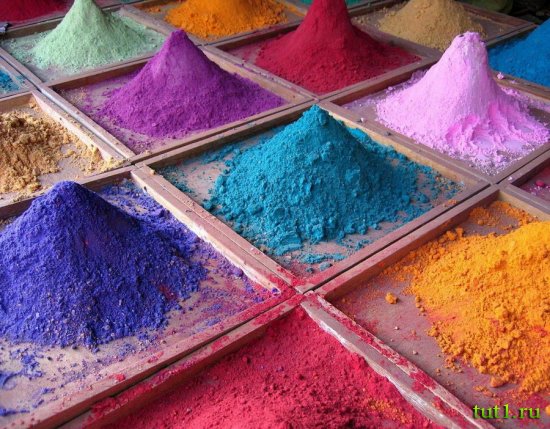 Индия - холи фестиваль красок