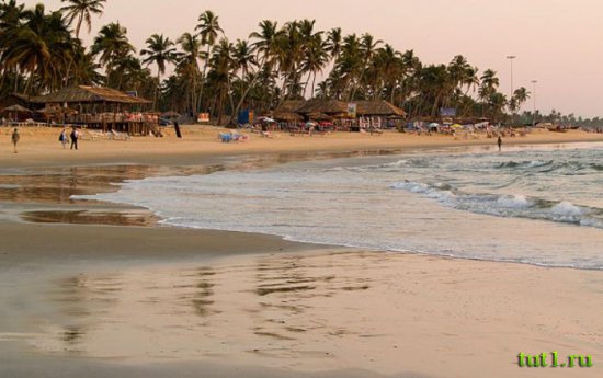 Колва — старейший курорт Гоа, Индия