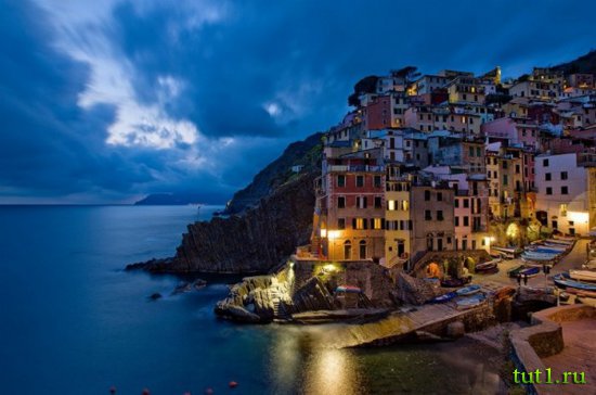 "Cinque terre" ‒ Риомаджоре, Корнилья, Италия