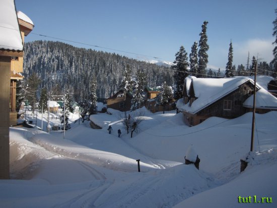 Горнолыжный курорт Гульмарг - Индия