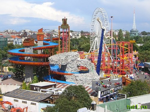 Парк Пратер в Вене, Австрия