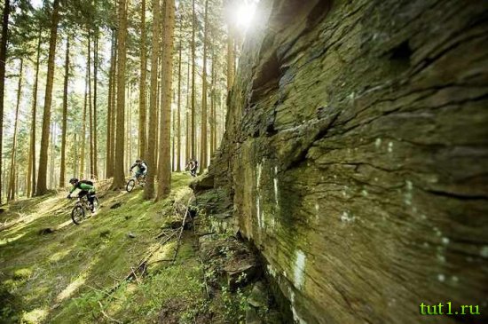 Новая Зеландия - катание на горных велосипедах