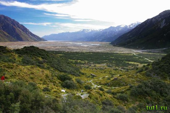 Новая Зеландия - национальный парк Маунт-Кук