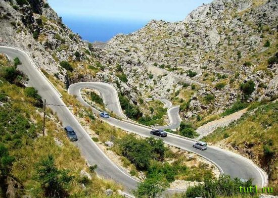 Остров Майорка - дорога Са Калобра (Sa Calobra)