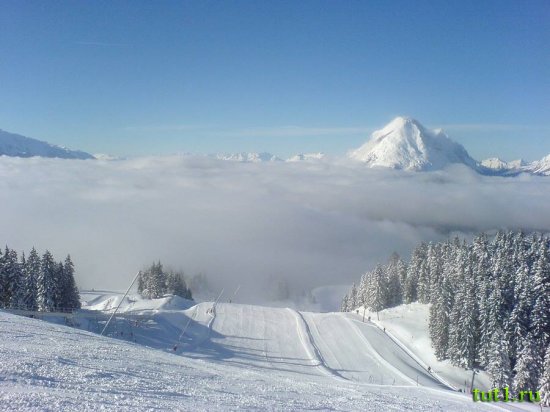 Горнолыжный курорт Зеефельд - бег на лыжах