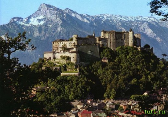 Зальцбург - крепость Хоэнзальцбург