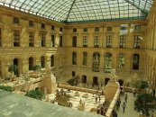 Лувр - Двор Марли