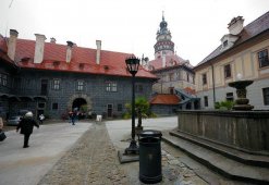 Замок Чески-Крумлов - бурграфский дом