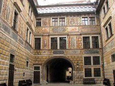 Замок Чески-Крумлов - третий двор