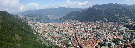 Замок Бараделло - панорама