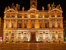 Город Лион - городская ратуша