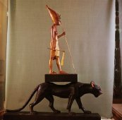 Каирский музей - Тутанхамон на пантере