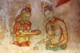 Сигирия - фрески