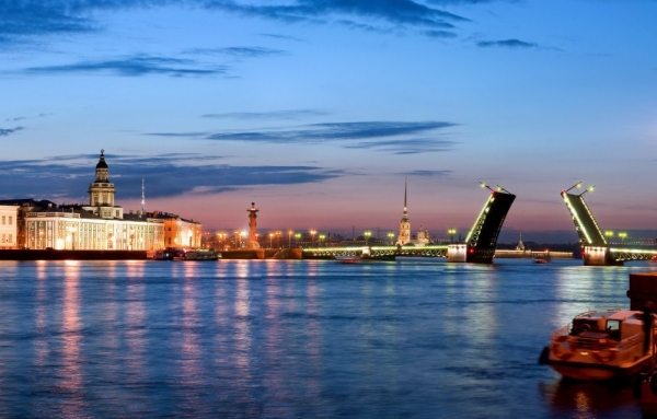 Белые ночи в Санкт-Петербурге