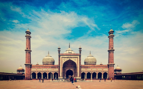 Индия - мечеть Джама-Масджид