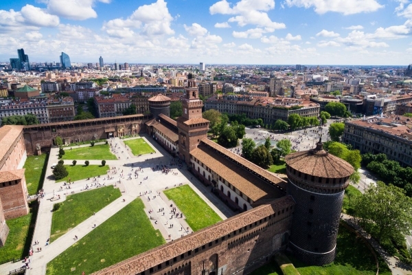 Милан - замок Сфорца